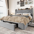 SHA CERLIN Queen Bed Frame by SHACERLIN
