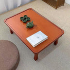 Low Folding Coffee Table, Japanese Style Solid Wood Floor Table - Image 6
