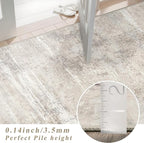 Abstract 8x8 Washable Area Rug - Image 8