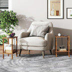 TUTOTAK End Table with Charging Station, Small Side Table with Outlets - Image 9