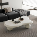47.2" Cloud Coffee Table for Living Room Irregular Coffee Table Modern Low - Image 4