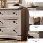T4TREAM 32" Farmhouse Nightstand - Image 5