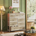 WLIVE 9-Drawer Dresser, Fabric Storage Tower - Image 2