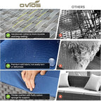 ovios 13 Pieces Patio Furniture Set, Outdoor Wicker Sectional Sofa - Image 9