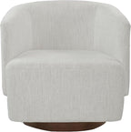 MINCETA Accent Chair, 360° Swivel Chairs - Image 3