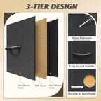 WLIVE 8 Drawer Dresser for Bedroom, Fabric Black Dresser - Image 6