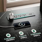Huuger 63 Inch LED TV Stand for 65 70 Inch TV, Entertainment Center - Image 3