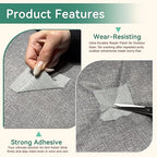 Besezx Linen Fabric Repair Tape, 3x79 Inch Self Adhesive Repair Patches - Image 4