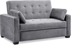 Serta Ainsley 72.6" Convertible Sleeper Sofa, Queen Size, Dreamcoil Comfort by SertaDreamConvertibles