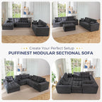 MAXYOYO Modular Sectional Sofa - Image 4