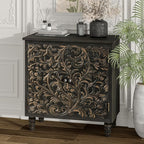 2 Door Farmhouse Storage Cabinet X 2P - Image 7