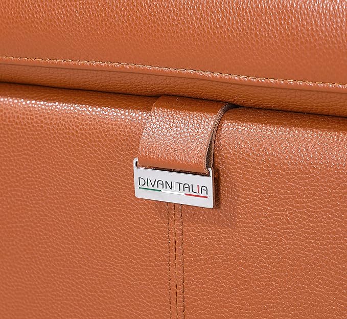 Blackjack Furniture Weston Collection Italian Leather Living Room Chair - Image 6