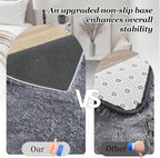 Fluffy Area Rugs 9x12 Living Room Bedroom: Ultra Soft Shag Rug Upgrade Non-Slip - Image 6