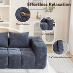 119" Boneless U-Shaped Sofa Couch - Image 5