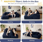 MAXYOYO 104" Modular Sectional Couch - Image 3