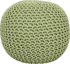 REDEARTH · Round Pouf Foot Stool Ottoman by REDEARTH