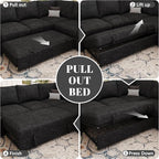 85 Inch Modular Sectional Sofa - Image 7