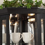 Glass Corner Display Cabinet - Image 3