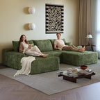 108" Sectional Couches for Living Room Cloud Couch Sofa - Image 6