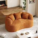 68.5" Loveseat Sofa for Living Room, Modern Luxury Plush Chenille Extra Deep by DAMAIFROMFURNITURE