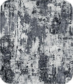 RELEANY Washable Area Rugs 4ft Non-Slip Modern Abstract Soft - Image 8