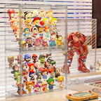Clear Acrylic Display Case for Collectibles 4 Layer Hobby Figure Display Case - Image 6