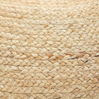 · REDEARTH · Jute Circular Pouf Ottoman - Image 6
