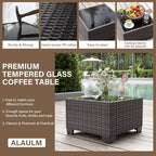 ALAULM Patio Furniture Set - Image 4