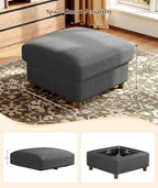Kidirect 70in L Shaped Couch, Modular Sofa No Tool Assembly, Comfy Sectional - Image 6