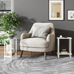 TUTOTAK Small Side Table, Narrow End Table, Skinny Sofa Table, Slim Nightstand - Image 7