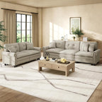 HERA'S HOUSE 2 Pieces Modular Sectional Sofa Sets, Oversized Couch Set by HERASHOUSE