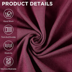 Peryiter 2 Pcs Sofa Covers Couch and Loveseat Covers Set Stretch Sofa Slipcover - Image 4