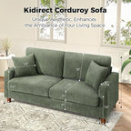 70in L Shaped Couch, Modular Sofa No Tool Assembly, Comfy Sectional Couches - Image 2