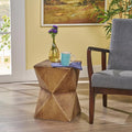 Eco-Friendly Bamboo Side Table Sustainable Material End Table by Unknown