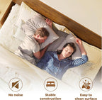 Acacia Haven King Size Bed Frame and Headboard, King Size Platform Bed Frame - Image 5