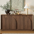win2win Fluted Sideboard Buffet Cabinet by WIN2WIN