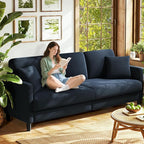 Welzona 83" Couches for Living Room, Teddy Sofa Couch, Comfy Sofas for Living by WelzonaDirect