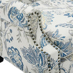 Pia Ricco High Back Floral Accent Chair - Image 5