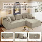 96" Sectional Couches for Living Room Cloud Couch Sofa - Image 6