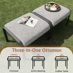 HOMREST 9 PCS Outdoor Patio Furniture Set - Image 8