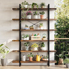 OtterOasis Heavy Duty 6-Tier Industrial Bookcase, 120lbs Shelf Capacity - Image 5