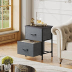 WLIVE Night Stand Set 2, Dresser and Nightstand Sets, Small Dresser - Image 7