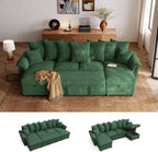LINSY HOME Oversized Sectional Sleeper Sofa by LINSYHOME