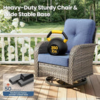 Weaxty 8 Pieces Outdoor Patio Furniture Sets - Image 6