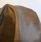 Walnut Brown Soft Faux Leather Fabric PU Leather by The Yard Synthetic Pleather - Image 6