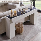 JXQTLINGMU 63" Modern Console Table - Image 5