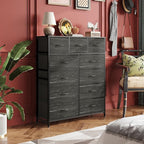 WLIVE Tall Dresser for Bedroom, Fabric Dressers Storage Tower, Dresser & Chest - Image 2