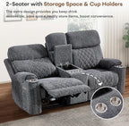 HAOMARKETS 3-Piece Power Recliner Sofa Set - Image 5