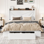 SHA CERLIN Queen Bed Frame - Image 3