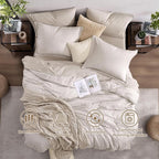 Monbix Oversized King Comforter Set - Image 2
